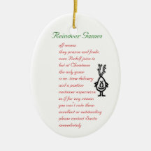 Reindeer Games Ornament