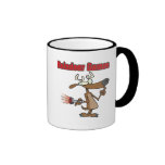 reindeer games phony rudolph cartoon coffee mugs
