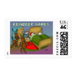 reindeer games postage stamps