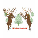 Reindeer Games t-shirts by CroughsCorners Reindeer Games t-shirts