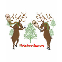Reindeer Games t-shirts by CroughsCorners Reindeer Games t-shirts