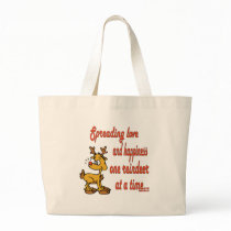 Reindeer Gift Bag by GiftsForChristmas Reindeer Gift Bag