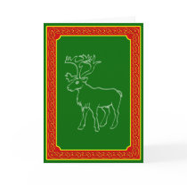 Reindeer Greeting Card