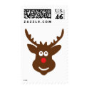 reindeer head antler postage by Tomaniac reindeer head antler postage