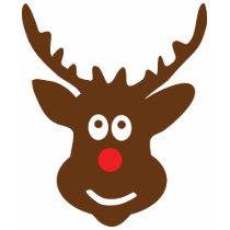 reindeer head antler t-shirts by Tomaniac reindeer head antler t-shirts