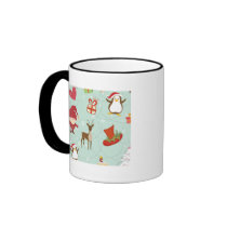 Reindeer Holiday mugs