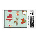 Reindeer Holiday stamp