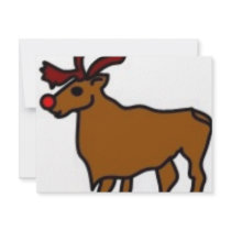 Reindeer invitations