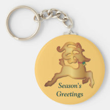 Reindeer Keychain