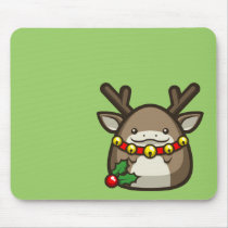 Reindeer Mousepad by Narugi Reindeer Mousepad