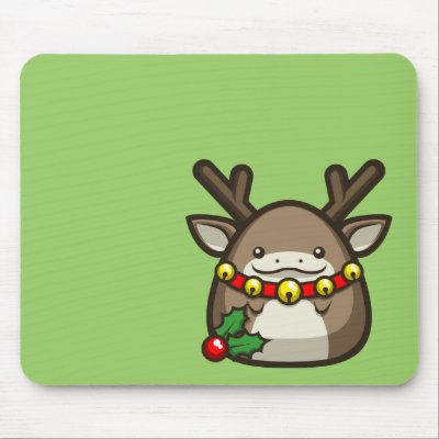 Reindeer Mousepad by Narugi