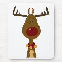 Reindeer mousepads by adrianropp Reindeer mousepads