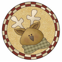 Reindeer Ornament photo sculptures by christmas_tshirts Reindeer Ornament photo sculptures