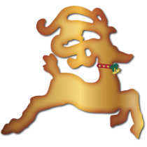 Reindeer Ornament Photo Sculpture