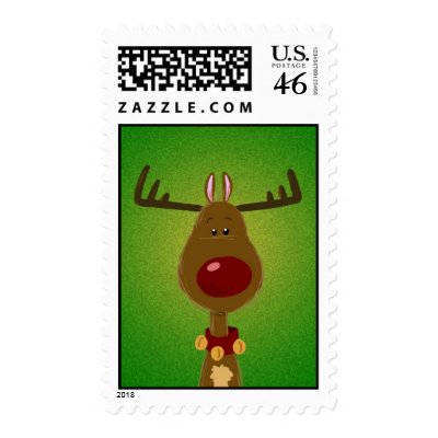 Reindeer Postage by adrianropp