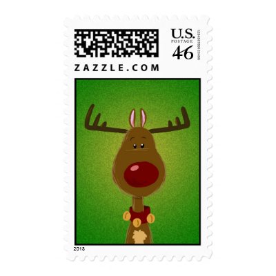 Reindeer Postage postage