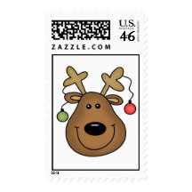 Reindeer Postage