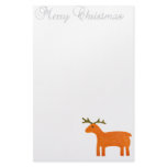 Reindeer Puppet Stationery