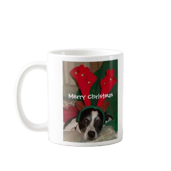 Reindeer Rio the Dog Mug mug