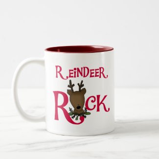 Reindeer Rock mug
