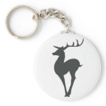 Reindeer Silhouette Key Chains