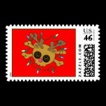 Reindeer Skull stamps
