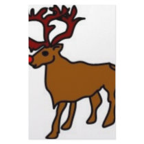 Reindeer stationery