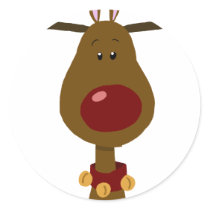 Reindeer stickers by adrianropp Reindeer stickers
