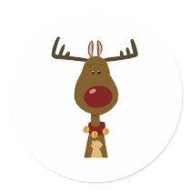 Reindeer stickers