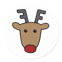 Reindeer stickers by mikaushop Reindeer stickers