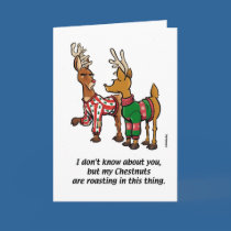 reindeer sweat cards