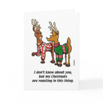 reindeer sweat cards