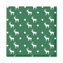 Reindeer with Dots Magnet
