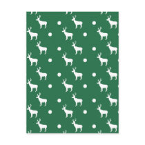Reindeer with Dots Post Card