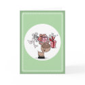 Reindeer With Gift Boxes cards by Pereca Reindeer With Gift Boxes cards