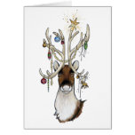 Reindeer with Ornaments Card