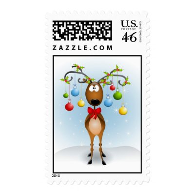 Reindeer with Ornaments by mousearte