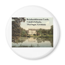 Reinhardsbrunn Castle, Friedrichrhoda, Thuringia Fridge Magnets