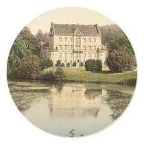 Reinhardsbrunn Castle, Friedrichrhoda, Thuringia Round Stickers