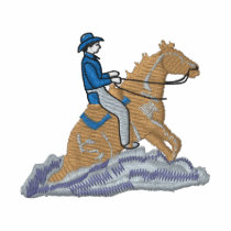 Reining Horse Embroidered Jacket