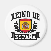 Reino De Espana Fridge Magnet