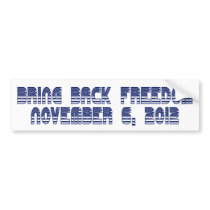 Reinstate Freedom Bumper Stickers
