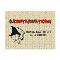 Reintarnation postcards