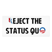 Reject the Status Quo Custom Invitation