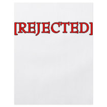 Rejected flyers