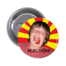 REJECTION Munchkin Button