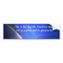 Rejoice Bumper Sticker bumper stickers by Angels_Love_Gifts Rejoice Bumper Sticker bumper stickers