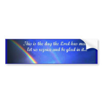 Rejoice Bumper Sticker bumper stickers