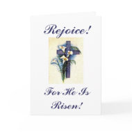 Rejoice!, For He Is Risen! card