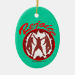 Rejoice - Philippians 4.4 Christmas Ornaments